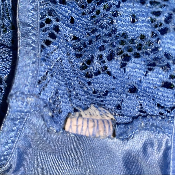 VICTORIA’S SECRET - Bundle of 2 - Lace Bralettes / Bras - Periwinkle & Emerald S - Picture 8 of 11